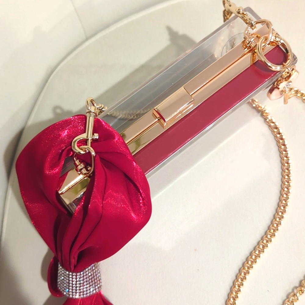 Cartier Paper Shopping Bag Upcycled Novelty Clutch - Picture 5 of 8